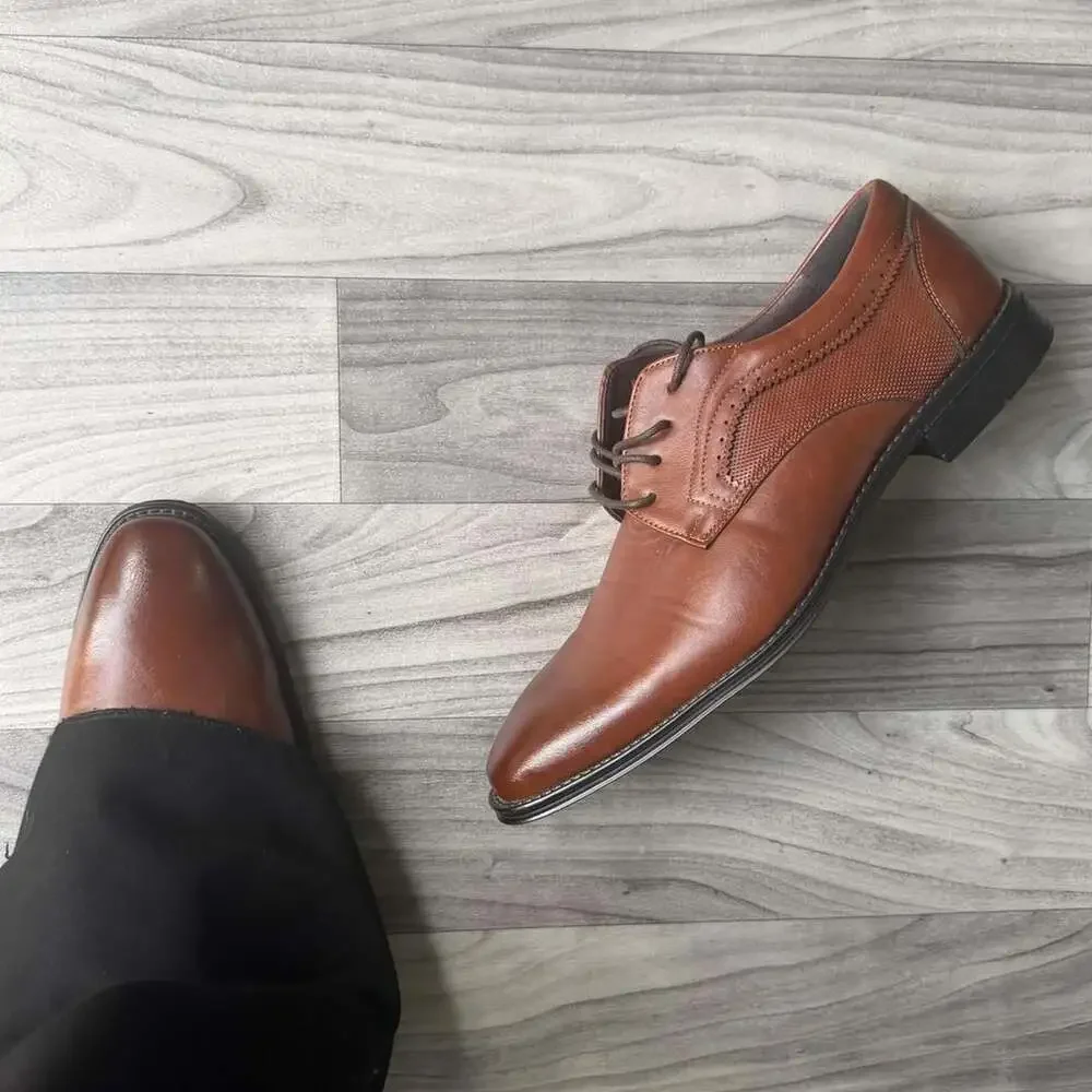 XRAY XRW2864 Men's Brown Oxford Dress Shoes Size 10.5